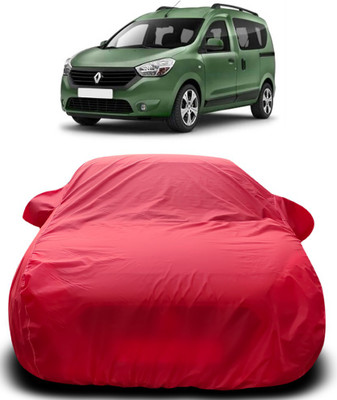 Gavya Car Cover For Renault Dokker (With Mirror Pockets)(Red)