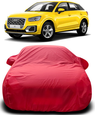 ProRox Car Cover For Audi Q2 (With Mirror Pockets)(Red)