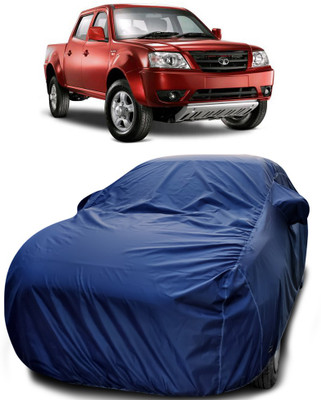 APNEK Car Cover For Tata Xenon (With Mirror Pockets)(Blue)