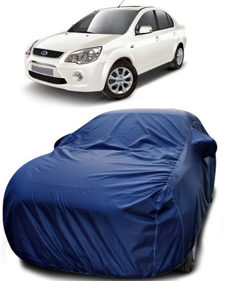 Gavya Car Cover For Ford Fiesta Classic (With Mirror Pockets)(Blue)