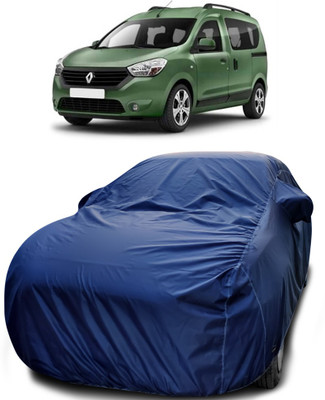 Gavya Car Cover For Renault Dokker (With Mirror Pockets)(Blue)