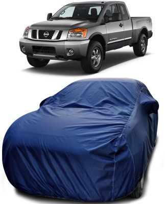 Genipap Car Cover For Nissan Titan (With Mirror Pockets)(Blue)