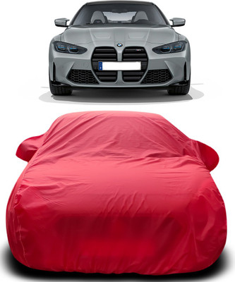 Gavya Car Cover For BMW M4 (With Mirror Pockets)(Red)