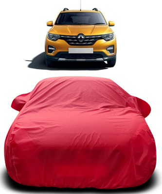 APNEK Car Cover For Renault HBC (With Mirror Pockets)(Red)