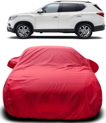 APNEK Car Cover For Mahindra XUV400 (With Mirror Pockets)(Red)