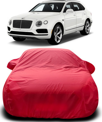 Gavya Car Cover For Bentley Bentayga (With Mirror Pockets)(Red)