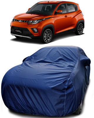 APNEK Car Cover For Mahindra E-KUV100 (With Mirror Pockets)(Blue)