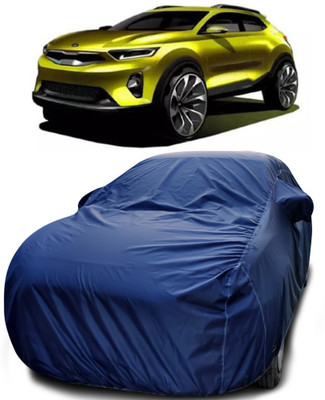 APNEK Car Cover For Kia QYI (With Mirror Pockets)(Blue)