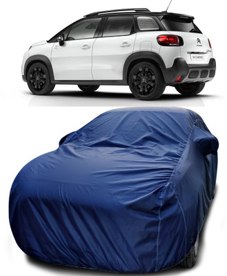 Elegance Car Cover For Citroen C3 Aircross (With Mirror Pockets)(Blue)