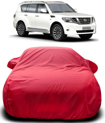 ProRox Car Cover For Nissan Patrol (With Mirror Pockets)(Red)