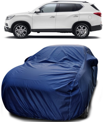 Gavya Car Cover For Mahindra XUV400 (With Mirror Pockets)(Blue)