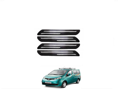 RONISH Rubber Car Bumper Guard(Black, Pack of 4, Nissan, Evalia)