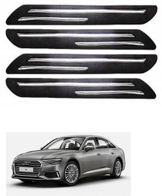 RONISH Silicone Car Bumper Guard(Black, Pack of 4, Audi, A6)