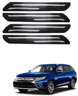 RONISH Silicone Car Bumper Guard(Black, Pack of 4, Universal For Car, Outlander)