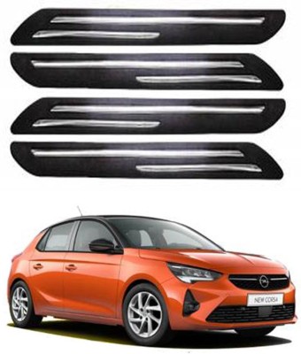 RONISH Rubber Car Bumper Guard(Black, Pack of 4, Universal For Car, Corsa)