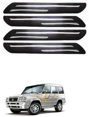 RONISH Silicone Car Bumper Guard(Black, Pack of 4, Tata, Universal For Car)