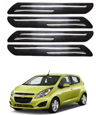 RONISH Rubber Car Bumper Guard(Black, Pack of 4, Chevrolet, Spark)