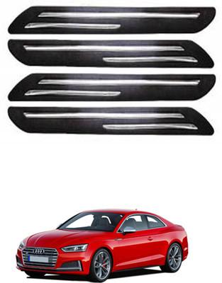 RONISH Rubber Car Bumper Guard(Black, Pack of 4, Audi, S5)
