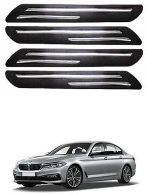 RONISH Silicone Car Bumper Guard(Black, Pack of 4, BMW, Universal For Car)