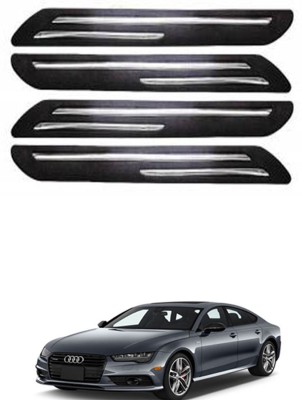 RONISH Silicone Car Bumper Guard(Black, Pack of 4, Audi, A7)