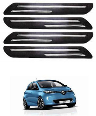 RONISH Silicone Car Bumper Guard(Black, Pack of 4, Renault, Universal For Car)