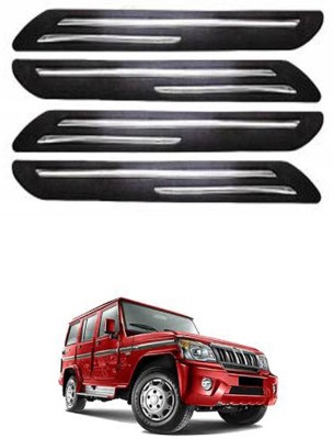 RONISH Rubber Car Bumper Guard(Black, Pack of 4, Mahindra, Bolero)