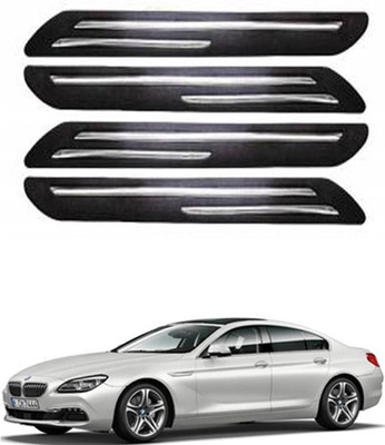 RONISH Silicone Car Bumper Guard(Black, Pack of 4, BMW, Universal For Car)
