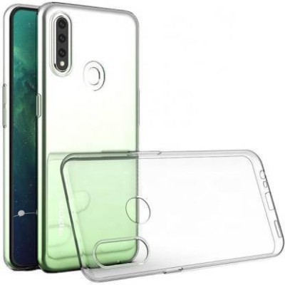 Vojica Back Cover for OPPO A31(Transparent, Grip Case, Silicon, Pack of: 1)