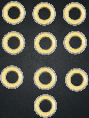 el mejor Single Sided manual Teflon Tape or PTFE Thread Seal Tape (Manual)(Set of 10, Yellow)