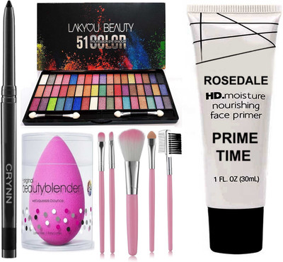 Crynn Blender Sponge Puff & The Matte Illuminating Face Primer(9 Items in the set)