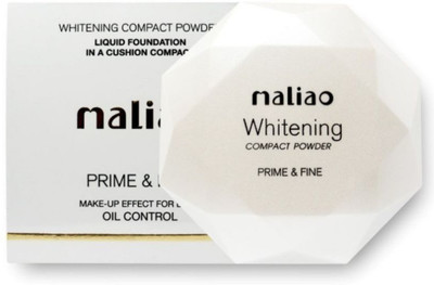 maliao Prime & Fine Oil Control Whitening Powder Compact(Shade 04, 20 g)