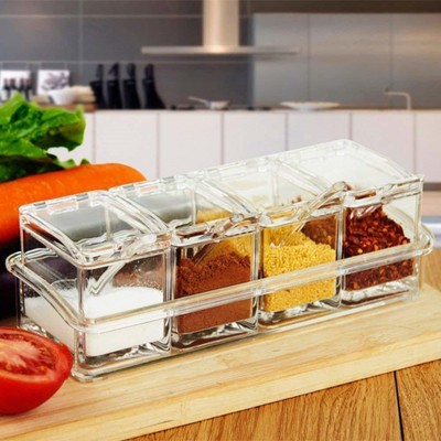 BRIZINGER Spice Set Acrylic(4 Piece)