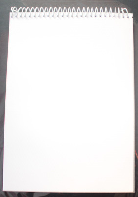 SHARMA BUSINESS HAND MADE A4 Note Pad UNRULED 200 Pages(White, Pack of 4)