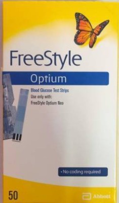 FreeStyle Optium Optium 50 Glucometer Strips