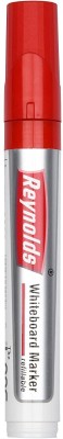 Reynolds White Board Marker Red(Set of 10, Red)