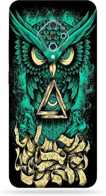 OggyBaba Vivo S1 Pro Mobile Skin(Angry Owl Multicolor Skin With Ultra Matte Finish)