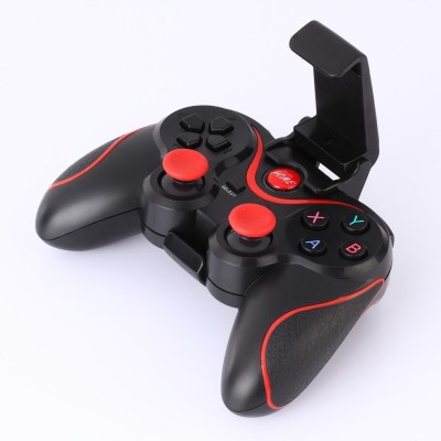 Clubics V8 Bluetooth Wireless gaming controller for IOS, Android, PC,PS3,TV (BLACK)  Motion Controller(Black, For PC)