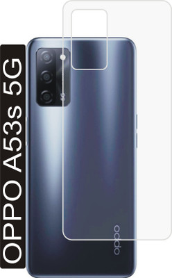 DESIBUZZ Back Screen Guard for Oppo A53s 5G(Pack of 1)