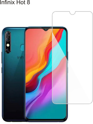 Fomieja Impossible Screen Guard for Infinix Hot 8(Pack of 1)