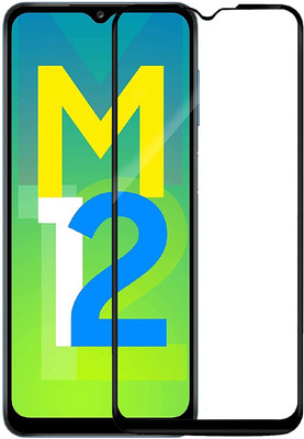 GDBUY Edge To Edge Tempered Glass for Samsung Galaxy M12, Samsung M12(Pack of 1)