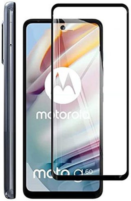 LIKEDESIGN Edge To Edge Tempered Glass for Motorola Moto G60(Pack of 1)