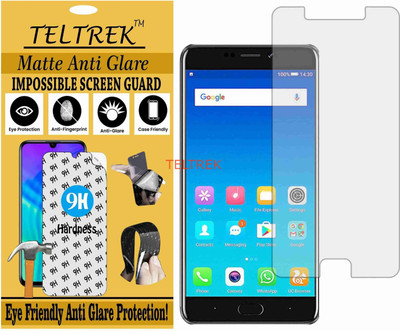 TELTREK Tempered Glass Guard for GIONEE A1 PLUS (Matte Flexible Shatterproof)(Pack of 1)