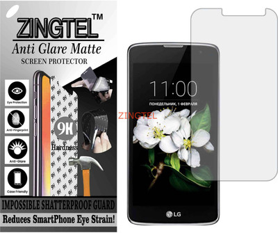 ZINGTEL Tempered Glass Guard for LG K7 2017 (Matte Flexible Shatterproof)(Pack of 1)