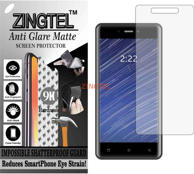 ZINGTEL Tempered Glass Guard for MOBISTAR CQ (Matte Flexible Shatterproof)(Pack of 1)