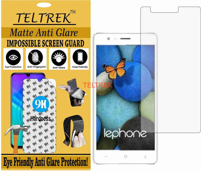 TELTREK Tempered Glass Guard for LEPHONE W7 PLUS (Matte Flexible Shatterproof)(Pack of 1)