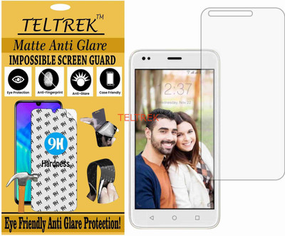 TELTREK Tempered Glass Guard for INTEX AQUA LIONS T1 LITE (Matte Flexible Shatterproof)(Pack of 1)