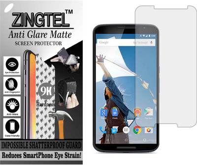 ZINGTEL Tempered Glass Guard for MOTO NEXUS 6 (Matte Flexible Shatterproof)(Pack of 1)