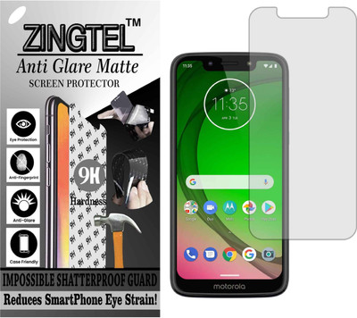 ZINGTEL Tempered Glass Guard for MOTOROLA MOTO G7 PLAY (Matte Flexible Shatterproof)(Pack of 1)