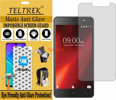 TELTREK Tempered Glass Guard for LAVA X28 PLUS (Matte Flexible Shatterproof)(Pack of 1)