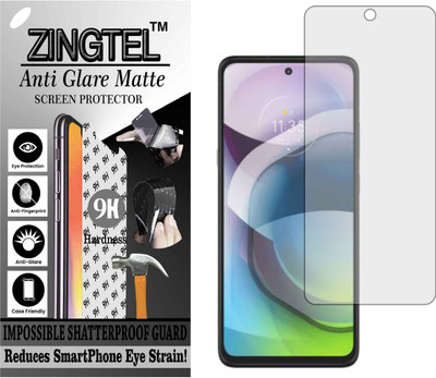 ZINGTEL Tempered Glass Guard for MOTOROLA MOTO G 5G (Matte Flexible Shatterproof)(Pack of 1)